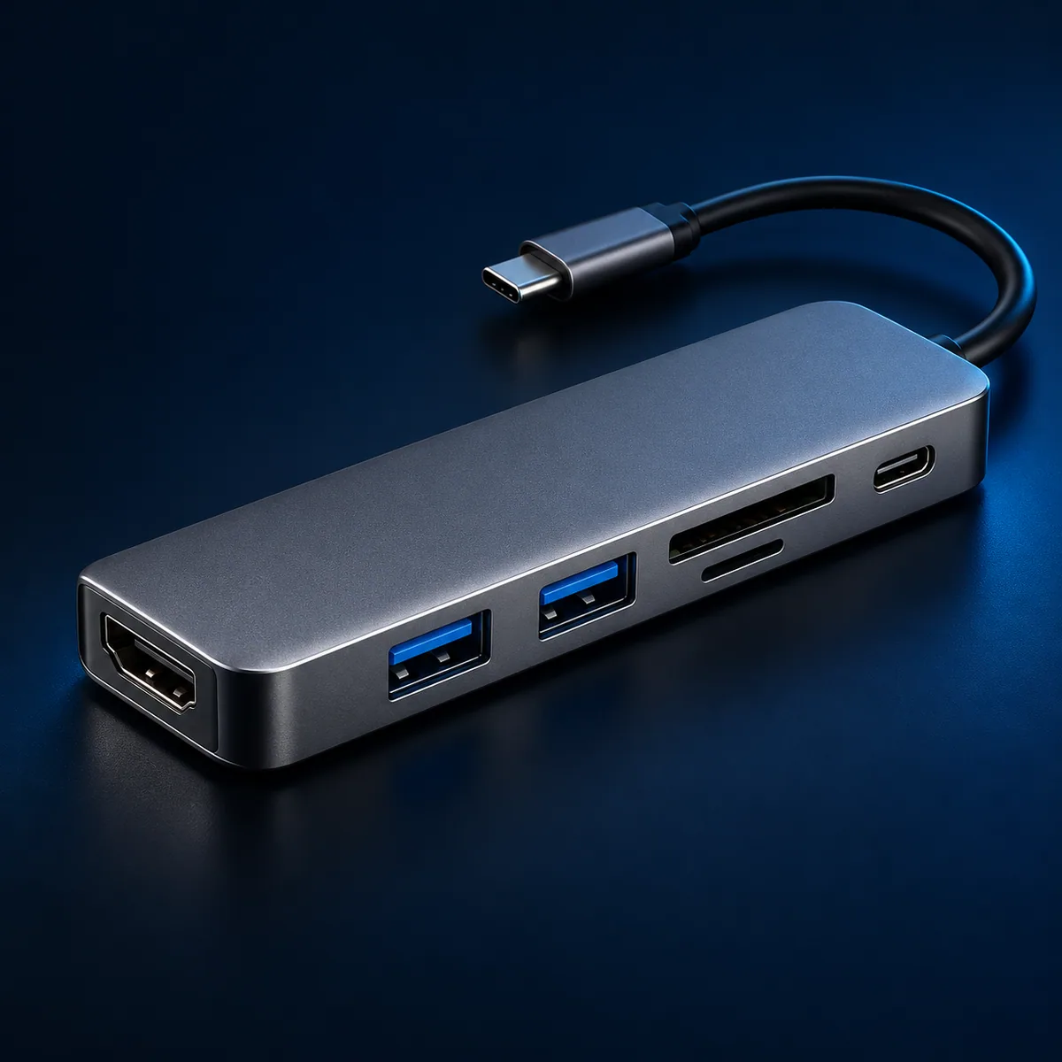 Hub USB-C 7 en 1 HDMI 4K